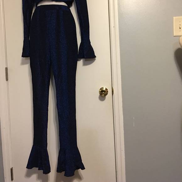 Adogirl blue shining two piece set - Picture 8 of 9